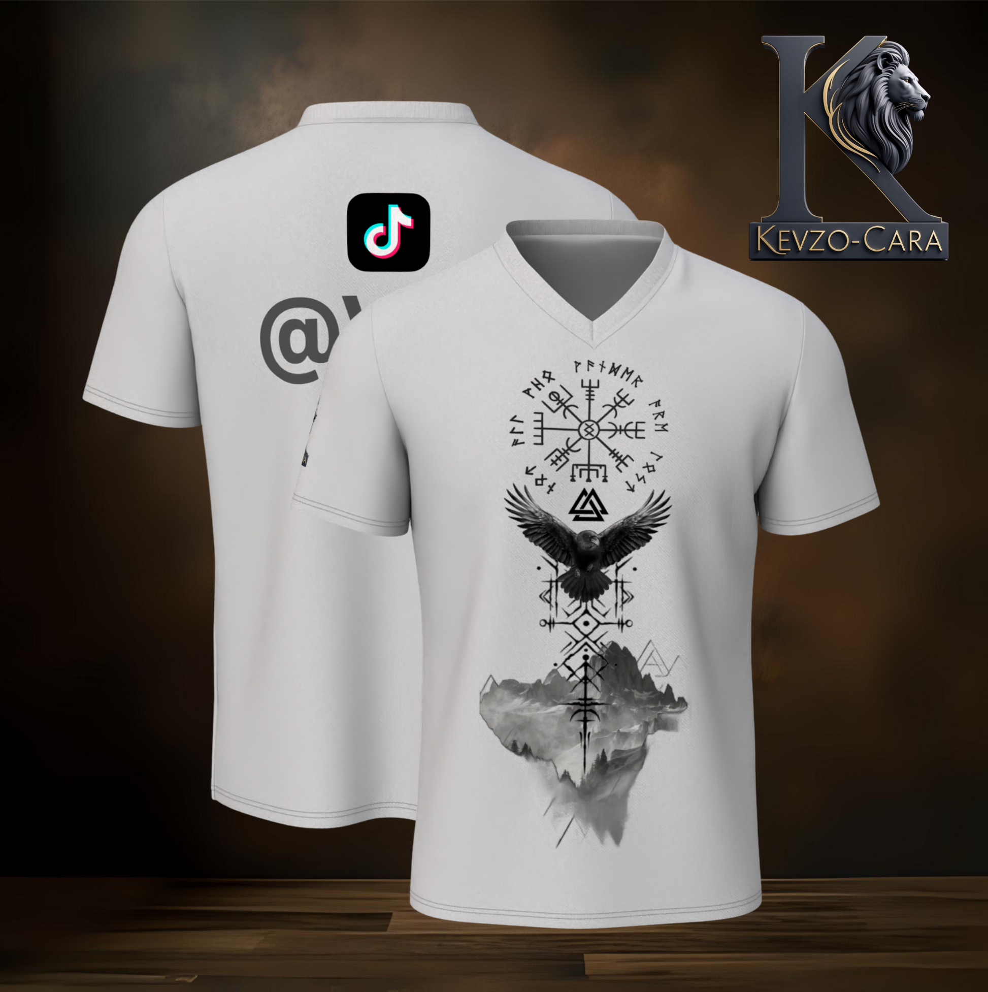 V-Neck-T-Shirt-VvR002